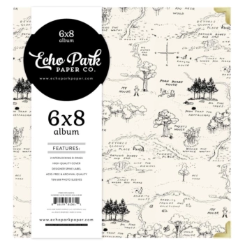 Álbum de 2 anillas Hundred Acre Wood The House at Pooh Corner Echo Park 15x20cm