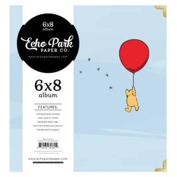 Álbum de 2 anillas Winnie The Pooh The House at Pooh Corner Echo Park 15x20cm