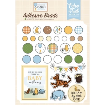 Brads autocolantes Winnie The Pooh Baby Echo Park