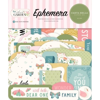 Carta Bella Secret Garden Die-cuts Ephemera 