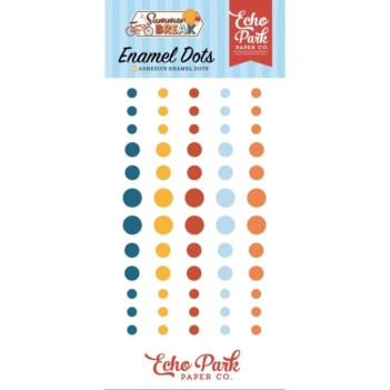 Echo Park Summer Break Enamel dots 