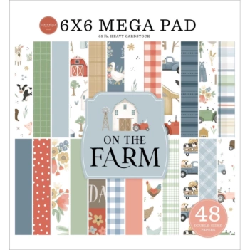Carta Bella On the Farm Scrapbooking Set Mega Scrapbooking Set 15x15cm