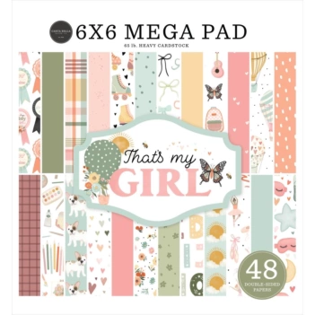 Carta Bella That’s My Girl Scrapbooking Set Mega Scrapbooking Set 15x15cm