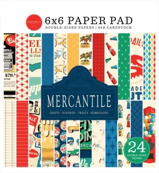 Carta Bella Mercantile Scrapbooking Set 15x15cm