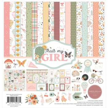 Carta Bella That’s My Girl Scrapbookingset 30x30cm