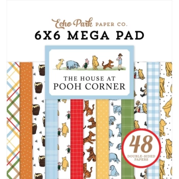 Echo Park The House At Pooh Corner Scrapbooking Set Mega paper pad 15x15cm
