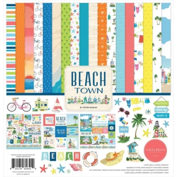 Carta Bella Beach House Scrapbooking Set 30x30cm