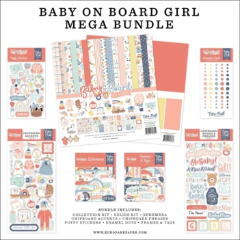 Echo Park Baby on Board Girl Mega Kit 