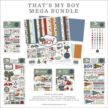 Carta Bella That’s My Boy Mega Kit 