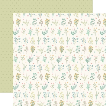 Papier Growing Stems Secret Garden Carta Bella 30x30cm