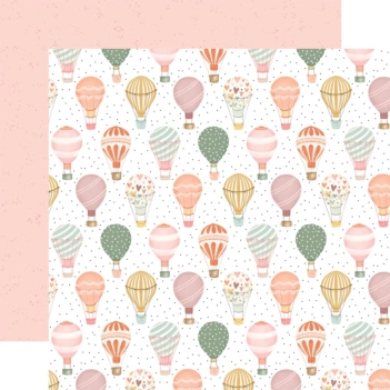 Papel Hot Air Balloons That's My Girl Carta Bella 30x30cm