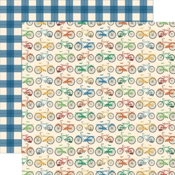 Carta Bella Mercantile Papier Let’s Ride Bicycles 30x30cm
