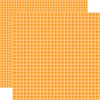Papel Tangerine Gingham Bold Echo Park 30x30cm