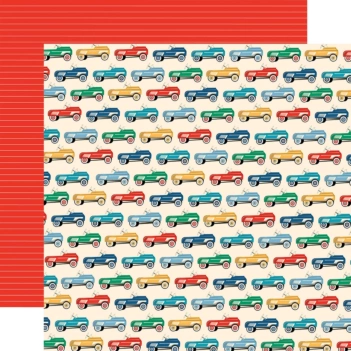 Carta Bella Mercantile Papier Vintage Cars 30x30cm