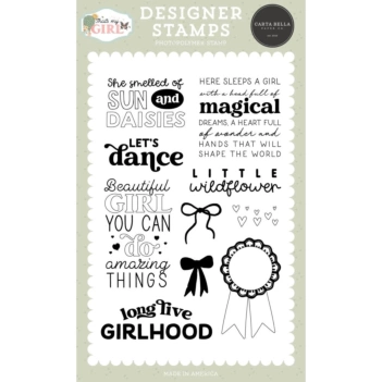 Sellos transparentes Girlhood That's My Girl Carta Bella