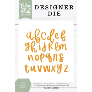 Troquel Ashley Alphabet Designer 2025 Echo Park