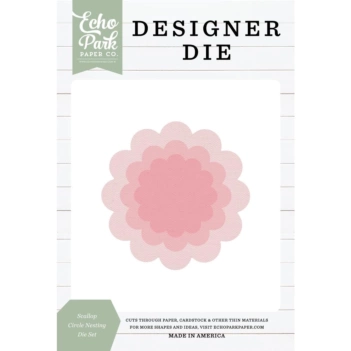 Cortante Scallop Circle Nesting Designer 2025 Echo Park