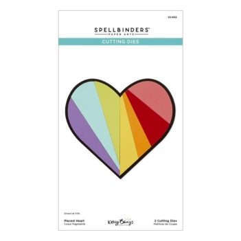 Spellbinders Stanzschablone Pieced Heart 