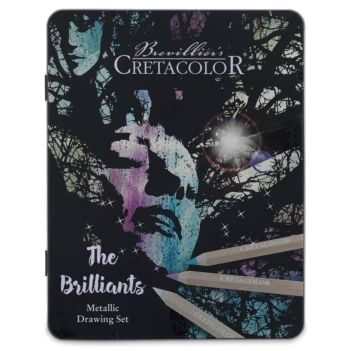 Kit da disegno The Brilliants MegaColor 12 pezzi Cretacolor