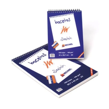 Bloc bocetos y sketch 60H Michel 14,8x21cm 100g/m²