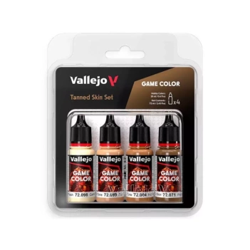 Set 4 Pinturas modelismo morados Vallejo 18ml