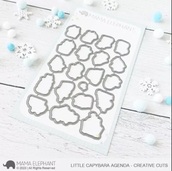 Matrices Little Capybara Agenda Mama Elephant
