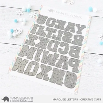 Marque Letters Mama Elephant Die