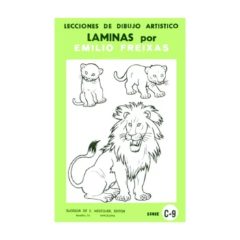 Láminas de dibujo artístico por Emilio Freixas C8 Animales I