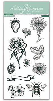 Alberto Juárez My Pretty Little House clear stamps 