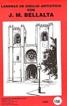 Placas de desenho artístico SR156 Lisboa E Freixas Castellano