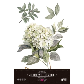 Transfer multi-superfície Hydrangea La Vie en Fleurs 20x30cm