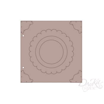 SUPER AANBIEDING **50%** Dayka Chipboard Album met Hoeken