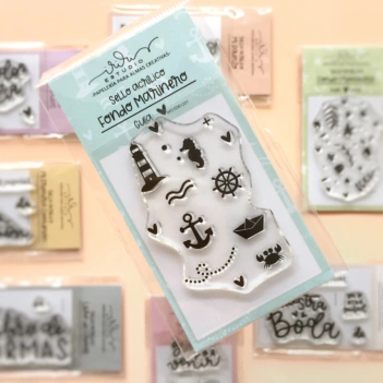Iriri Estudio Colección Imperdibles Stempel Fondo Marinero  