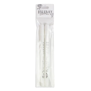 Nuvo Set 2 Gelstifte Weiß 