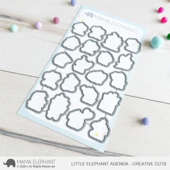 Fustella Little Elephant Agenda Mama Elephant