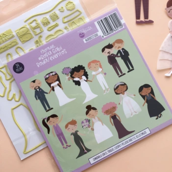 Iriri Estudio Colección Infinita Stanzschablone Ropa Boda Gabi  