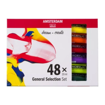 Set 48 Acrílicos Selección General Talens 20ml