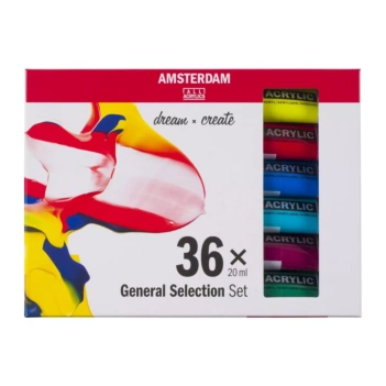 Talens Set 36 Acryl - General Selection 20 ml