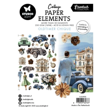 Die-Cuts Oldtimer Chique Essentials Collection Studio Light