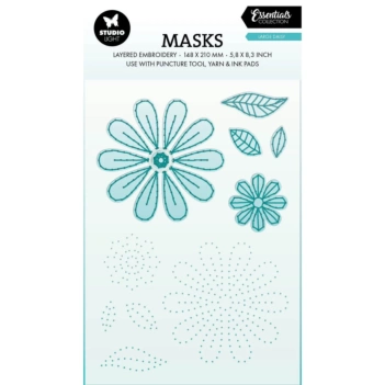Plantilla de Costura Large daisy Essentials Studio Light