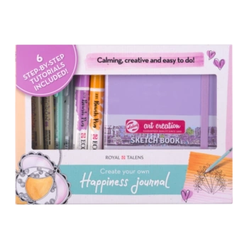 Set de sketch multibrand Happiness journal Talens