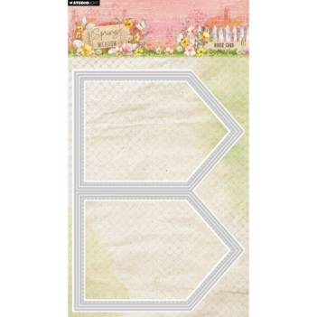 Set de troqueles House card Spring Meadow Studio Light