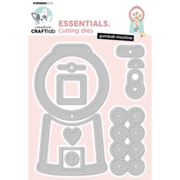 Studio Light Creative Craftlab Stanzschablonenset Gumball Machine 