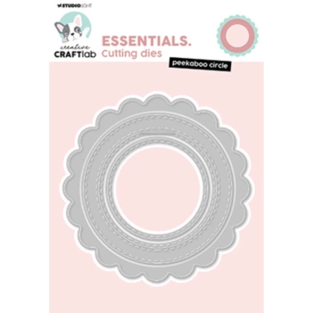 Studio Light Creative Craftlab Stanzschablonenset Peekaboo Circle 