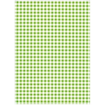 Papel para Decoupage Tartan Verde Décopatch 30x40cm