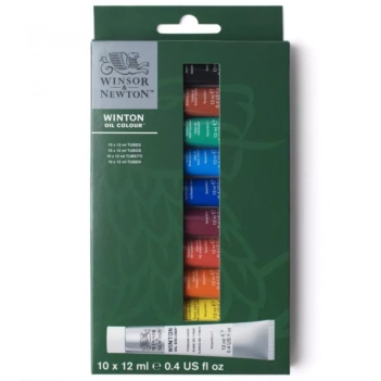 Set 10 Tubos Óleo Winton Winsor and Newton 12ml