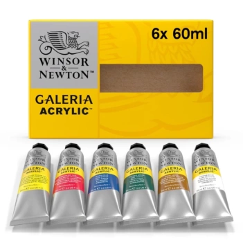 Set 6 acrílicos Galería Winsor & Newton 60ml 