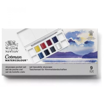 Etui kieszonkowe 8 Akwarele Cotman Sky Winsor i Newton