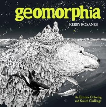 Geomorphia Find and Color Book
