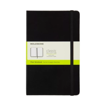 Moleskine Classic Collection Blanko Notizbuch Hardcover Schwarz 13x21cm 